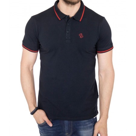 Solid Men's Polo Shirt (Blue)