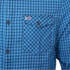 Tommy Jeans Men's Gingham Western Shirt DM0DM08779 C63 Providence Blue