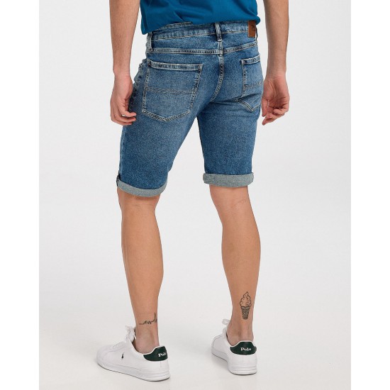 TOMMY JEANS Ανδρική Βερμούδα Jean Ronnie Shorts Relaxed Fit DM0DM12741-1A5 (Blue Medium Denim)