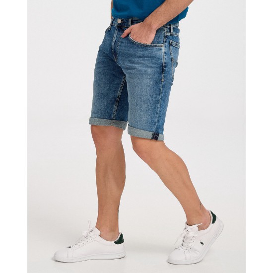 TOMMY JEANS Ανδρική Βερμούδα Jean Ronnie Shorts Relaxed Fit DM0DM12741-1A5 (Blue Medium Denim)