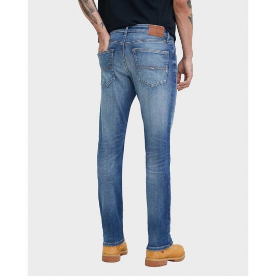 Tommy Jeans Ανδρικό Παντελόνι Jean Scanton Slim Fit DM0DM18723-1A5 (Μπλε)