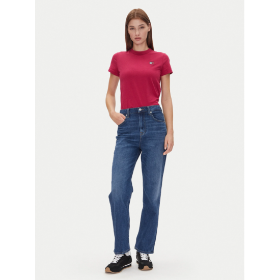 TOMMY JEANS Γυναικείο Παντελόνι Jean Layla HR Slim Straight Fit DW0DW20054-1BK (Blue Demim)