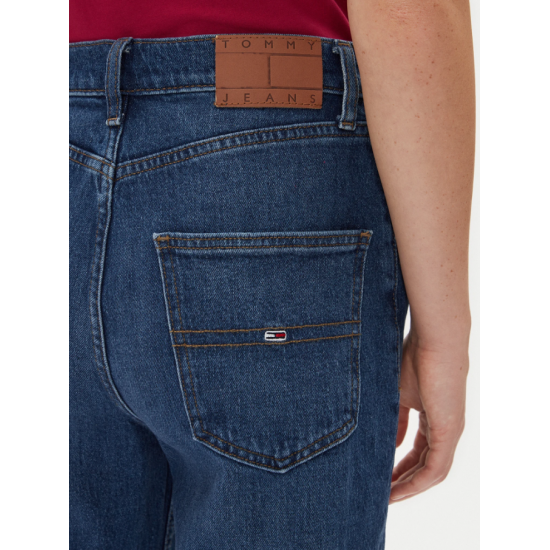 TOMMY JEANS Γυναικείο Παντελόνι Jean Layla HR Slim Straight Fit DW0DW20054-1BK (Blue Demim)