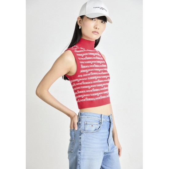TOMMY JEANS Γυναικείο Ψηλόμεσο Jean Mom Fit Ultra High Tapered DW0DW19768-1AB (Denim Blue)