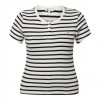 TOMMY JEANS Γυναικείο T-shirt TJW Slim Button Rib Crewneck SS DW0DW19502-OFE (Navy Stripes) TOMMY JEANS Γυναικείο T-shirt TJW Slim Button Rib Crewneck SS DW0DW19502-OFE (Navy Stripes)