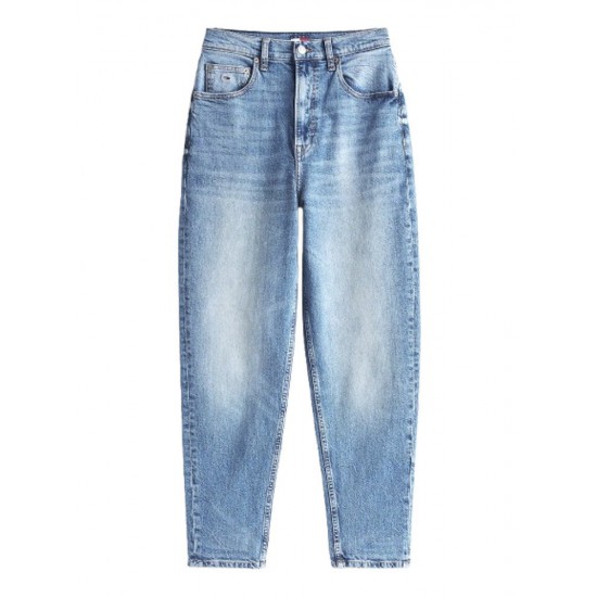 TOMMY JEANS Γυναικείο Ψηλόμεσο Jean Mom Fit Ultra High Tapered DW0DW19768-1AB (Denim Blue)