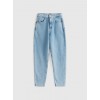 Tommy Jeans Γυναικείο Παντελόνι Mom Ultra High Tapered Fit DW0DW21392-1AB (Denim Light)