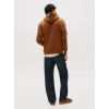Tommy Jeans Ανδρικό Φούτερ Linear Logo Hoodie Regular Fit DM0DM20746-GVP (Pecan Nut Multi)