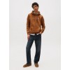 Tommy Jeans Ανδρικό Φούτερ Linear Logo Hoodie Regular Fit DM0DM20746-GVP (Pecan Nut Multi)