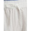 Tommy Jeans Γυναικείο Παντελόνι Λινό  TJW ESSENTIAL LINEN PANTS DW0DW22285-YBL(Λευκό)