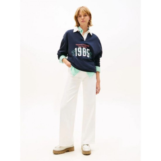 Tommy Jeans  Γυναικείο Jean Παντελόνι CLAIRE HR WD DW0DW22648-1D0(Λευκό)