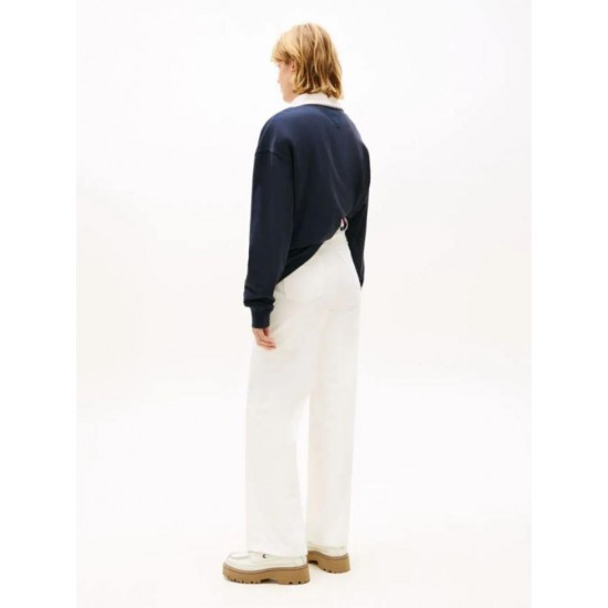 Tommy Jeans  Γυναικείο Jean Παντελόνι CLAIRE HR WD DW0DW22648-1D0(Λευκό)