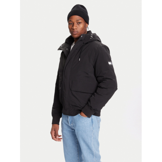 Tommy Jeans Ανδρικό Μπουφάν City Ready Bomber Regural Fit DM0DM22032-BDS (Μαύρο)