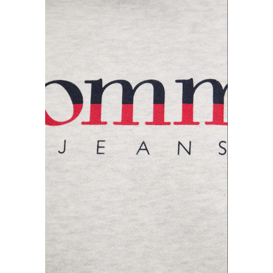 Tommy Jeans Ανδρικό Βαμβακερό Φούτερ Regular Fit DNA Hoodie DM0DM22113-P09 (Light Grey)