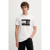 TOMMY JEANS Ανδρικό T-shirt Regular Fit Photo Flag Tee DM0DM22464-YBL (Λευκό)