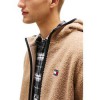 TOMMY JEANS Ανδρική Ζακέτα Μπουφάν Regular Fit Teddy Zip DM0DM19224-AFE (Μπεζ)