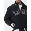 Tommy Jeans Ανδρικό Μπουφάν Φουσκωτό New Varsity Puffer Winter Jacket DM0DM17479-BDS (Μαύρο)