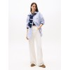Tommy Jeans Γυναικείο Παντελόνι Κοτλέ Clair High Wide Cord DW0DW21700-YBH Ancient White(Κρεμ)