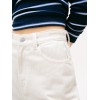 Tommy Jeans Γυναικείο Παντελόνι Κοτλέ Clair High Wide Cord DW0DW21700-YBH Ancient White(Κρεμ)