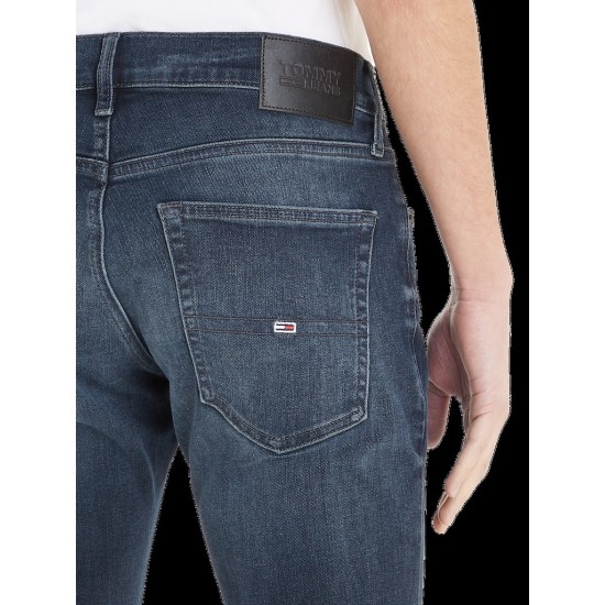 Tommy Jeans Ανδρικό Παντελόνι Jean Scanton Slim DG1266 DM0DM17406-1BK (Denim Black)