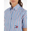 Tommy Jeans Γυναικεία Πουκαμίσα Σεμιζιέ Stripe SS Shirt Dress DW0DW15186-CY7