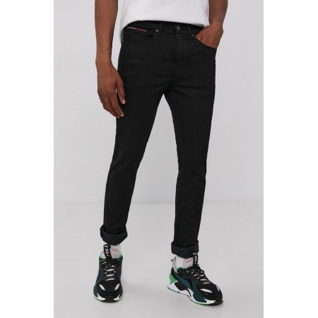 Tommy Jeans Ανδρικό Τζην Scanton Slim Fit Jean Ελαστικό DM0DM09560-1BZ (Μαύρο)