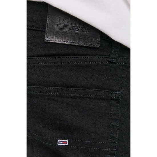 Tommy Jeans Ανδρικό Τζην Scanton Slim Fit Jean Ελαστικό DM0DM09560-1BZ (Μαύρο)