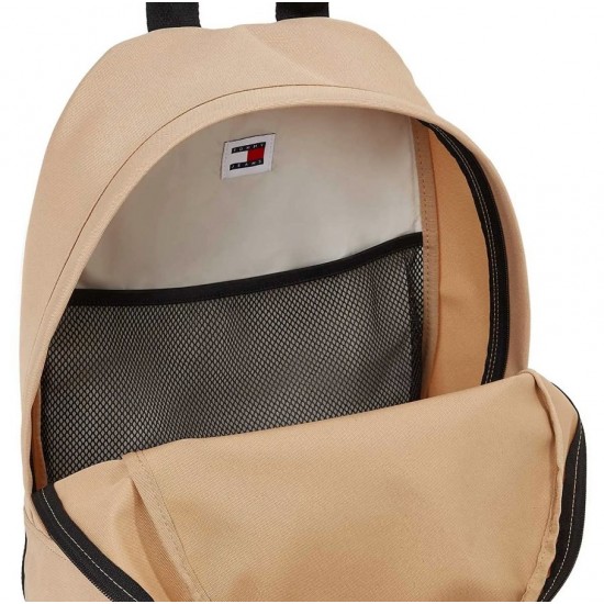 Tommy Jeans Σακίδιο Πλάτης Daily Dome Backpack 44 x 30 x 14 cm AM0AM11964-AB0 (Μπεζ)