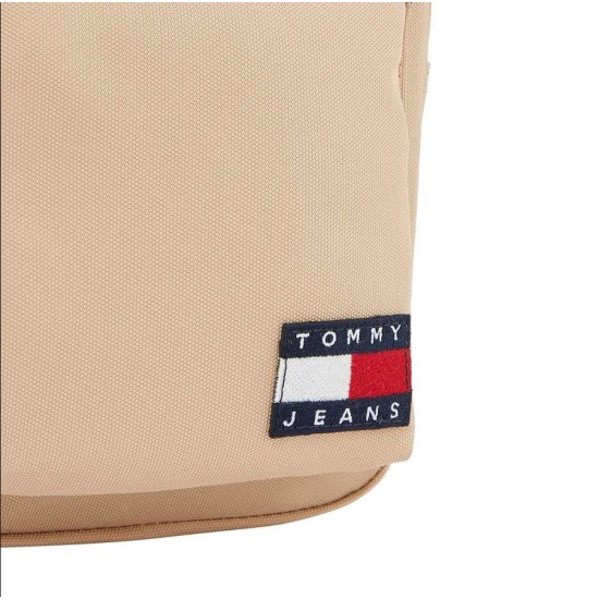 Tommy Jeans Ανδρικό Τσαντάκι Daily Reporter 22 x 7 x 6 cm AM0AM11967-AB0 (Μπεζ)