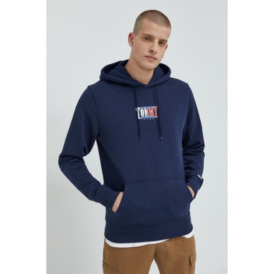 Tommy Jeans Ανδρικό Φούτερ Essential Graphic Hoodie (Μπλε Navy)