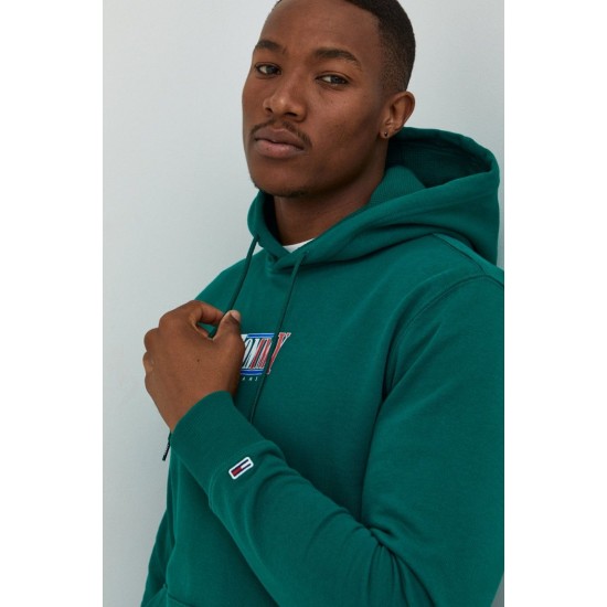 Tommy Jeans Ανδρικό Φούτερ Essential Graphic Hoodie (Πράσινο)