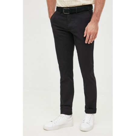 Tommy Jeans Ανδρικό Παντελόνι Scanton Chino DM0DM09595-BDS (Μαύρο)