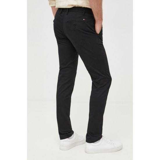 Tommy Jeans Ανδρικό Παντελόνι Scanton Chino DM0DM09595-BDS (Μαύρο)