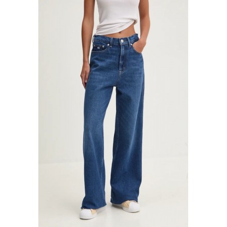 Tommy Jeans Γυναικείο Jean Clair High Wide Leg DW0DW19615-1BK (Blue Denim)