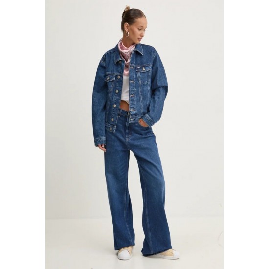 Tommy Jeans Γυναικείο Jean Clair High Wide Leg DW0DW19615-1BK (Blue Denim)