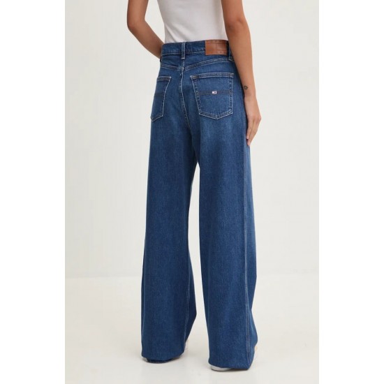 Tommy Jeans Γυναικείο Jean Clair High Wide Leg DW0DW19615-1BK (Blue Denim)