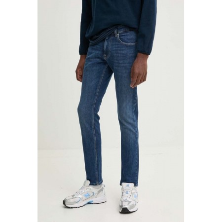 Tommy Jeans Ανδρικό Jean Παντελονι Scanton Slim Fit DM0DM20187-1BK (Denim Dark)