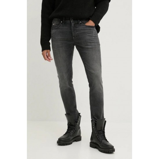 Tommy Jeans Ανδρικό Jeans Παντελόνι Scanton Slim Fit DM0DM20384-1BZ (Black Denim)