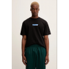 TOMMY JEANS Ανδρικό Βαμβακερό T-shirt Relaxed Fit Font Play Tee DM0DM22051-BDS (Μαύρο)