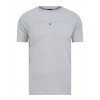 Tommy Jeans  Ανδρικό T-Shirt LINEAR LOGO TEE Regular Fit DM0DM20744-PS4(Γκρί)