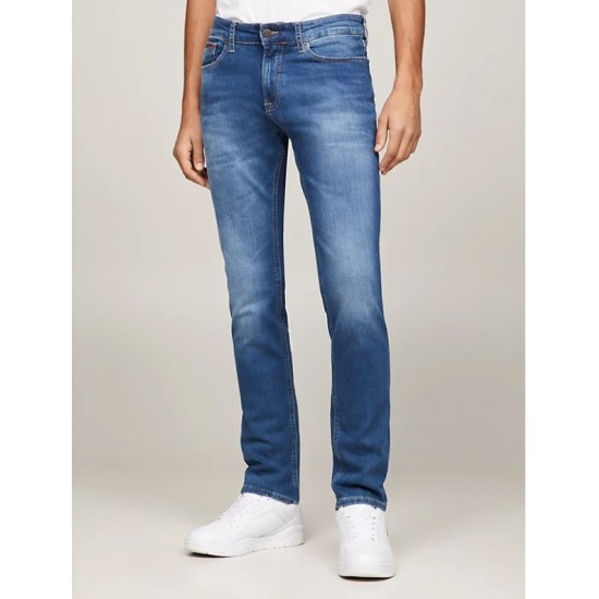 Tommy Jeans Ανδρικό Παντελόνι Jean Scanton Slim Fit Faded Jeans DM0DM09549-1A5 (Μπλε)