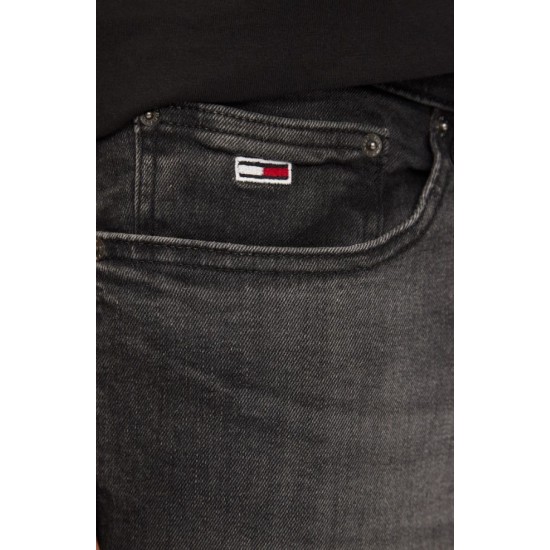 Tommy Jeans Ανδρικό Jeans Παντελόνι Scanton Slim Fit DM0DM20384-1BZ (Black Denim)