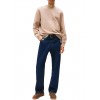 TOMMY JEANS Ανδρικό Βαμβακερό Φούτερ Λαιμόκοψη Regular Fit Bagde Crewneck DM0DM20660-0HD (Μπεζ)