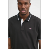 Tommy Jeans Ανδρικό Βαμβακερό Tipped Polo Regular Fit DM0DM20745-PT2 (Μαύρο)
