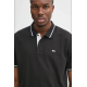Tommy Jeans Ανδρικό Βαμβακερό Tipped Polo Regular Fit DM0DM20745-PT2 (Μαύρο)