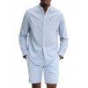 TOMMY JEANS Ανδρικό Πουκάμισο Λινό Μάο Regular Fit Linen Mao Shirt DM0DM20876-DY6 (Μπλε Ραφ) TOMMY JEANS Ανδρικό Πουκάμισο Λινό Μάο Regular Fit Linen Mao Shirt DM0DM20876-DY6 (Μπλε Ραφ)