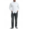 TOMMY JEANS Ανδρικό Πουκάμισο Λινό Μάο Regular Fit Linen Mao Shirt DM0DM20876-YBL (Λευκό)