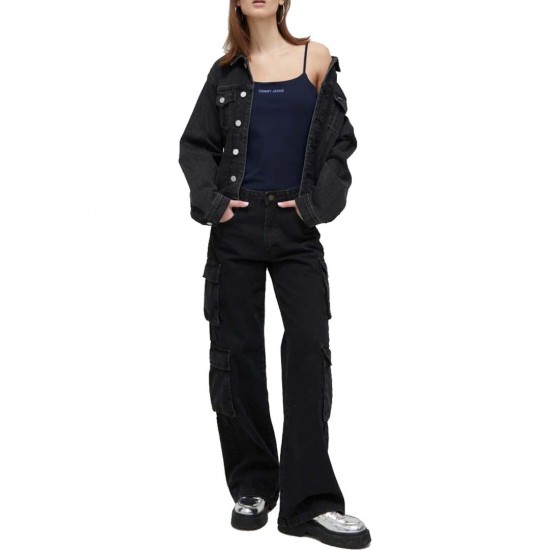 Tommy Jeans Γυναικείο Μπλούζα με Τιράντες Regular Fit Classic Top DW0DW17364-C1G (Μπλε)