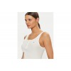 TOMMY JEANS Γυναικείο Αμάνικο Τοπ Slim Fit Button Tank Top DW0DW19492-YBL (Λευκό)