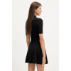 TOMMY JEANS Γυναικείο Βαμβακερό Φόρεμα Πλεκτό Polo Mini Dress Slim Fit DW0DW21471-BDS (Μαύρο)